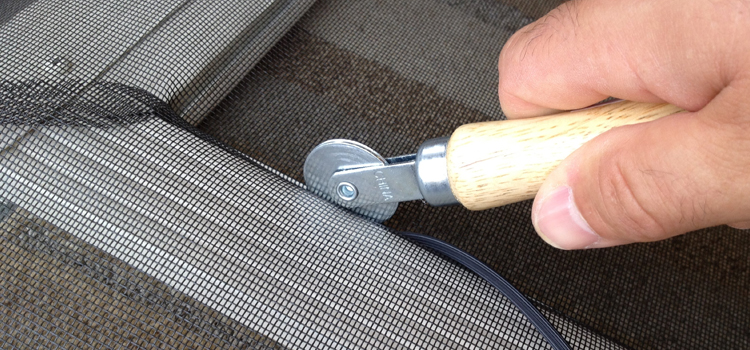 metal screen door repair in Vincent