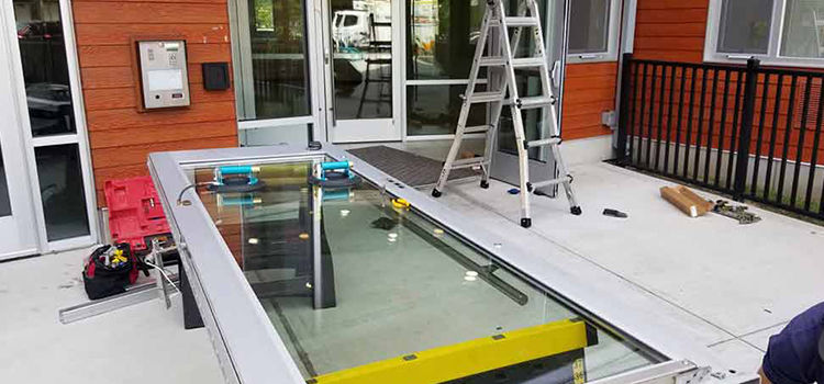 storefront door glass replacement Vincent